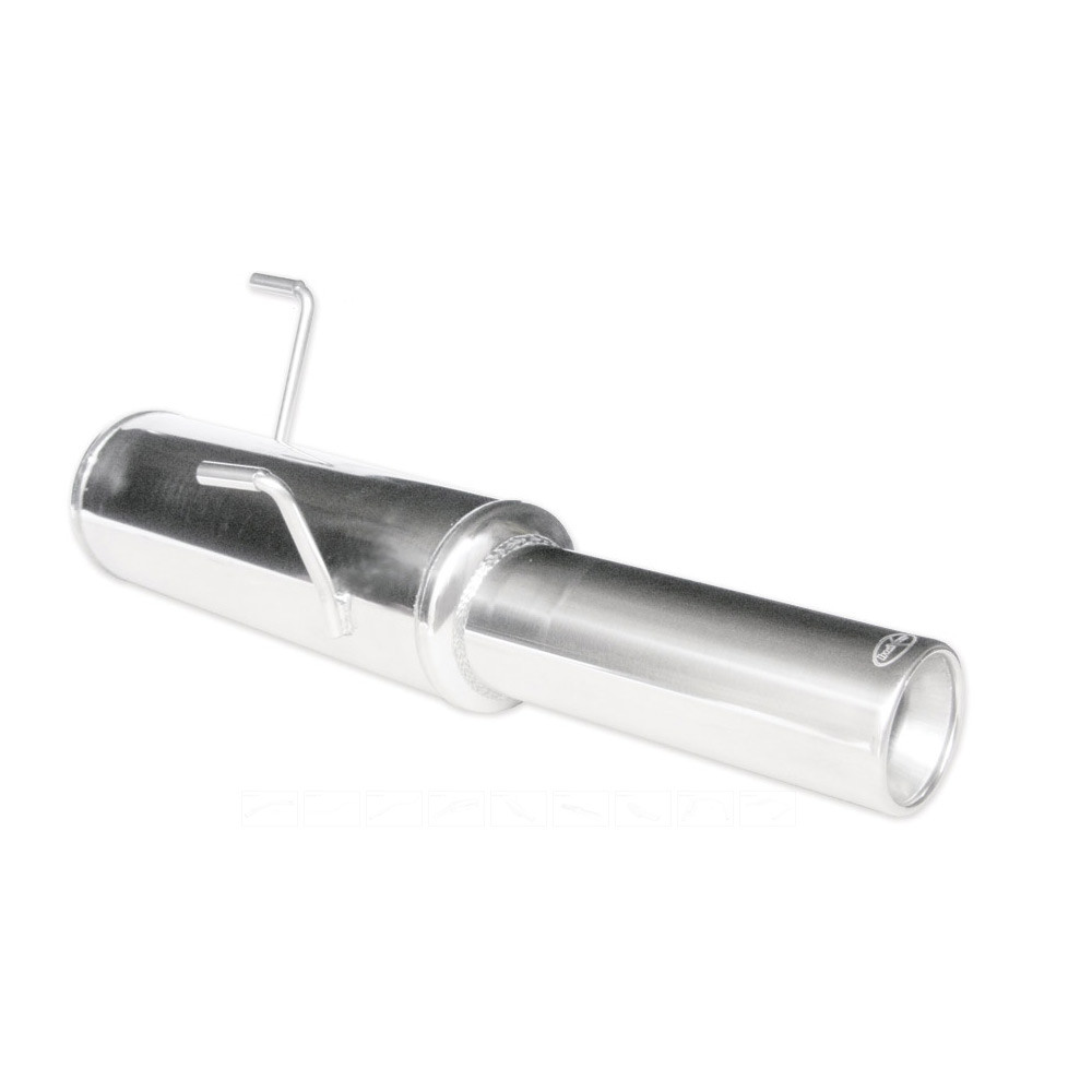 Terminal Echappement Inox Inoxcar Peugeot 206 GT WRC 135cv 1x102mm - IC-PE20608102 - PE206.08.102 - 3661768210819