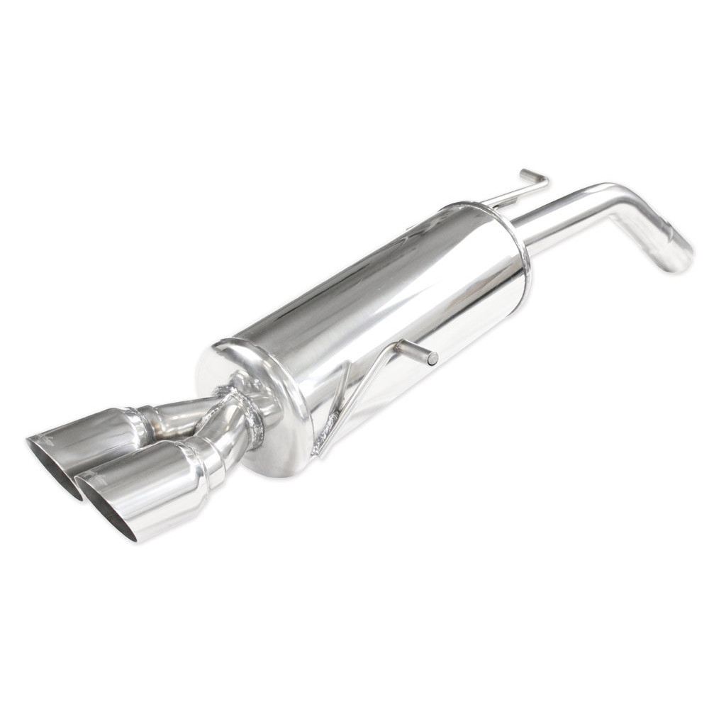 Terminal de eșapament din oțel inoxidabil Inoxcar pentru Peugeot 207 1.6 16v, fabricat după 2007, 2x80 mm, versiune Racing - IC-PE20702RA - PE207.02.RA - 3661768206850