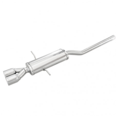 Terminale Scarico Inox Inoxcar Mini Cooper S Dopo 2007 2x80mm
