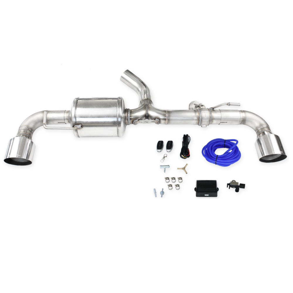 Echappement Inoxcar Silencieux Arrière 2X100 D+G + Soupapes avec moteur électrique série / TOYOTA Yaris 1.6 GR 2020- - IC-VALVYARIS01 - VALV.YARIS.01 - 3661768562802