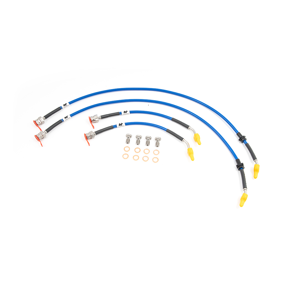 Forge brake hose set Audi S3 8Y 2.0 TSi - FO-BH-AUD4320B.B - BH-AUD-4-320B-SOLID BLUE