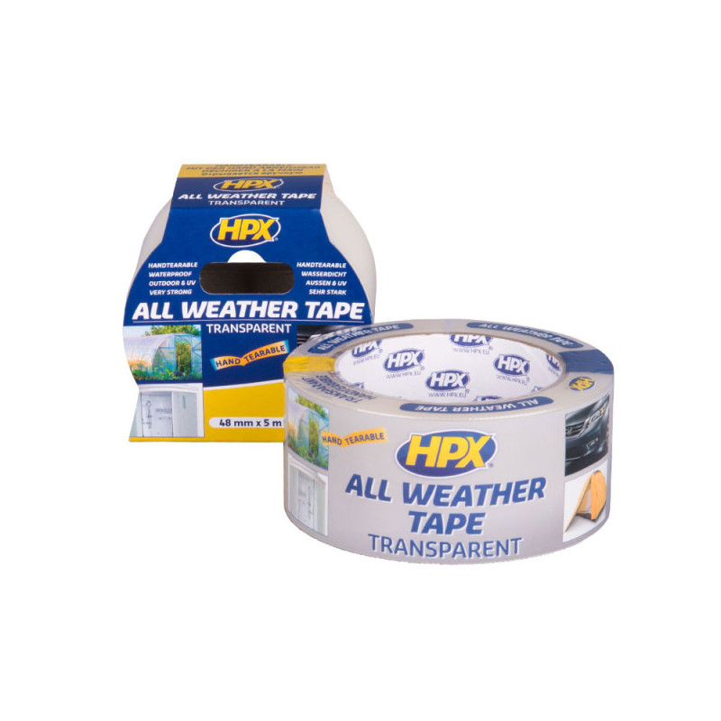Tape HPX All Weather transparant 48mm x 25m - HPX-AT4825 - AT4825 - 3661768793138