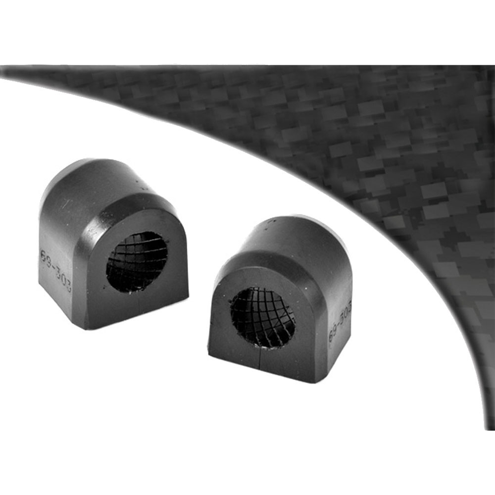 Silent-Bloc Powerflex Zwart Achter Anti-Roll Bar Subaru 18mm (2 Stuks) - PF-F6930318-2N - PF69-303-18BLK - 5055676514646