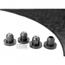 Silent bloc Powerflex Black bras arrière axe 12mm (4 pièces)