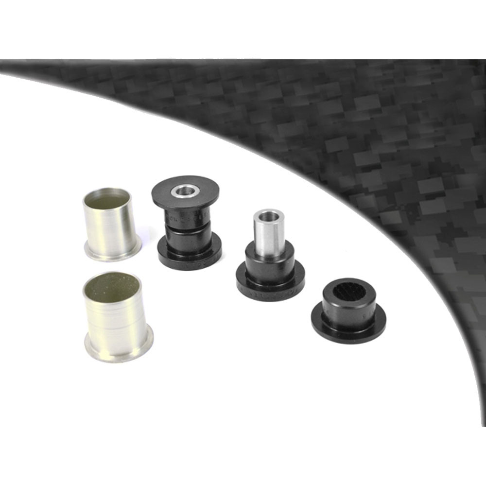 Silentbloc Powerflex negru pentru brațul suspensiei față Renault Clio 3 RS 2005-2012 (2 bucăți) - PF-F60801-2N - PFF60-801BLK - 5055676527752