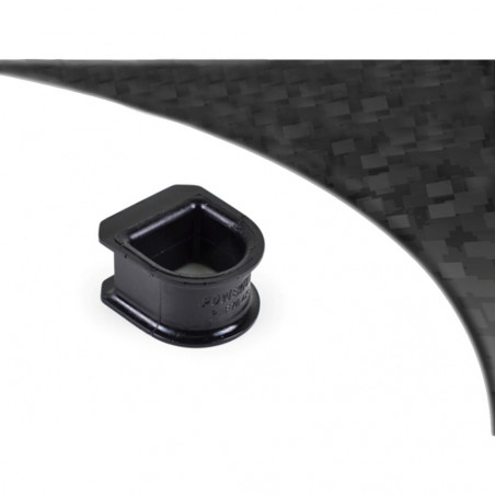 Silent bloc de crémaillère de direction, forme de "D" Toyota Starlet EP82 & EP91 Black series