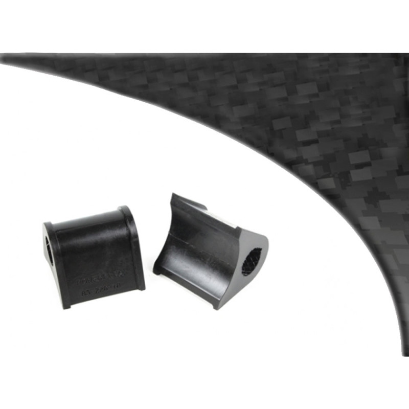 Stille achterste anti-roll bar buitenste blok 18mm VW Golf 1 73-85 Zwarte serie - PF-R85226-2N - PFR85-226BLK - 5055676514141
