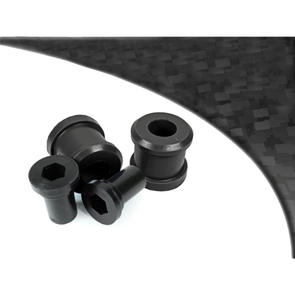 Silent voordriehoek achterblok Honda CR-Z (10-16) Zwarte serie - PF-F25802-2N - PFF25-802BLK - 5055676541529