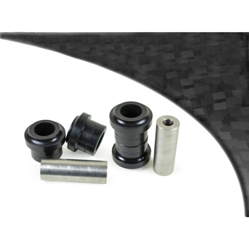 Stille voordriehoek achterblok Mercedes E190 W201 (82-93) Zwarte serie - PF-F40402-2N - PFF40-402BLK - 5055676544568