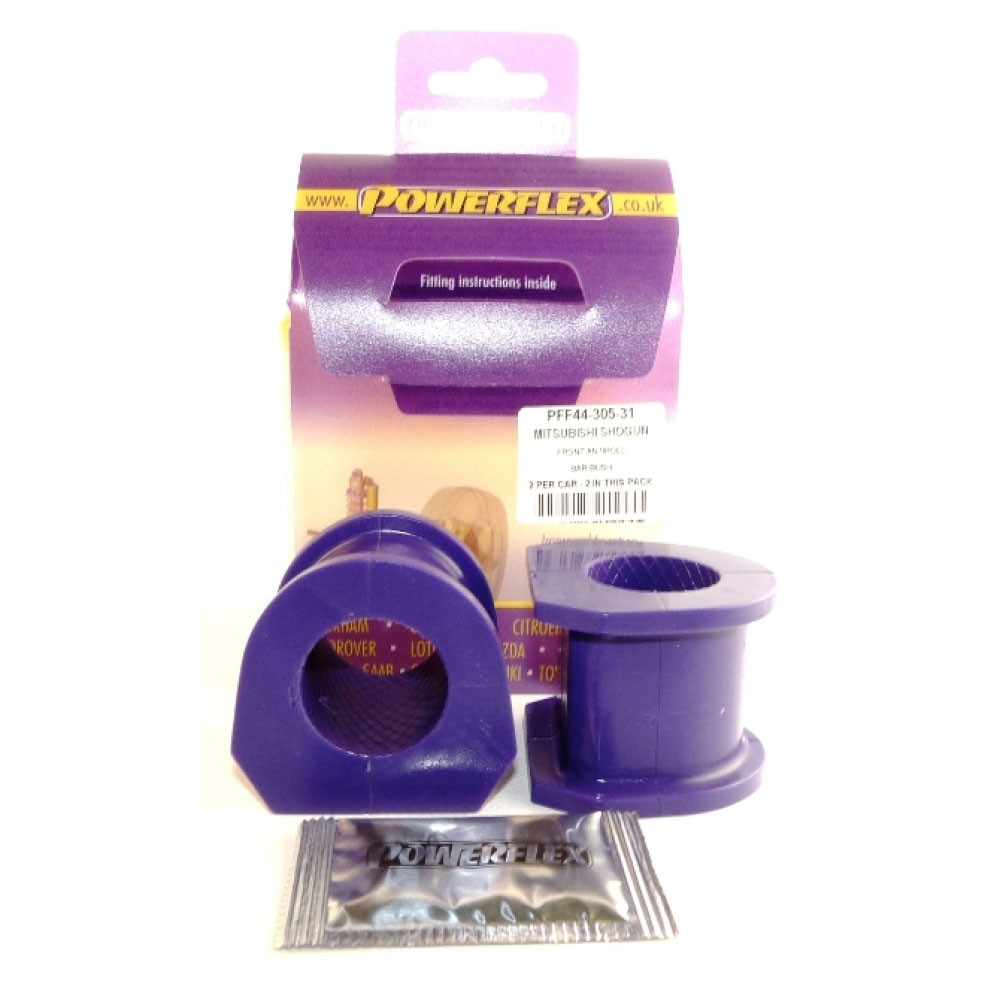 Silentbloc Powerflex pentru bară antiruliu Mitsubishi Pajero fabricat după 1999 (2 bucăți) - PF-F44-305-31-2 - PFF44-305-31 - 5055676505729
