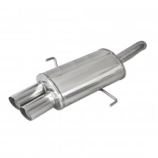 Terminale Scarico Inox Inoxcar Alfa 156 GTA 3.2 2x80mm Racing