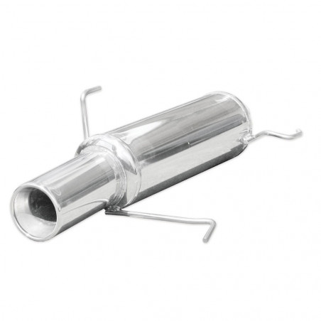 Terminal Echappement Inox Inoxcar Peugeot 306 1.8 16v Avant 2001 1x102mm