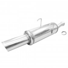 Terminal Echappement Inox Inoxcar Peugeot 405 Mi16 158CH Avant 1992 1x90mm Rally