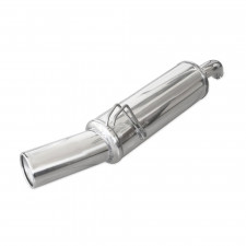 Terminal Echappement Inox Inoxcar Fiat Coupé 1.8 16v Après 1997 1x102mm