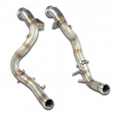 Mercedes AMG Supersprint downpipes na 2017 (katalysatoren verwijderd)