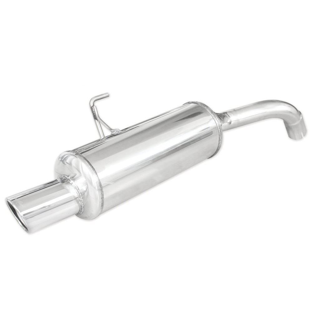 Inoxcar Stainless Rear Exhaust Renault Clio RS Phase 2 After 2002 1x90mm X-Race - IC-RECL13XR90 - RECL.13.XR90 - 3661768299180