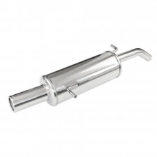 Terminal Echappement Inox Inoxcar Citroën C2 1.4 HDi 1x80mm