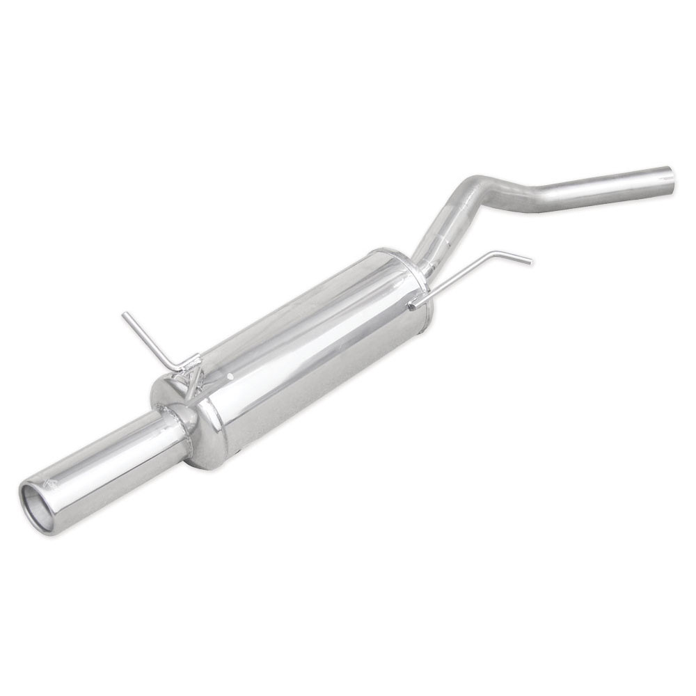 Inoxcar Stainless Rear Exhaust Renault Megane Coupé 1.6 After 1996 1x80mm - IC-REME0280 - REME.02.80 - 3661768266397