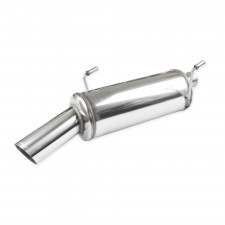 Terminal Echappement Inox Inoxcar Peugeot 206 CC 1.6 HDi 1x90mm Rally