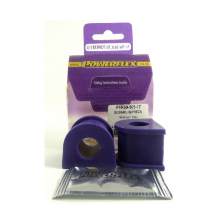 Silent-Bloc Powerflex Berre Anti-Rollio Posteriore Subaru 17mm (2 Pezzi)