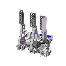 AP Racing crankstel met 3 pedalen, gasklepsensor en UK-schroefdraad - AP-CP5500-605UTS - CP5500-605UTS - 3661768824269