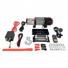 Elektrische lier 4X4 12V 2.7T staalkabel 15m