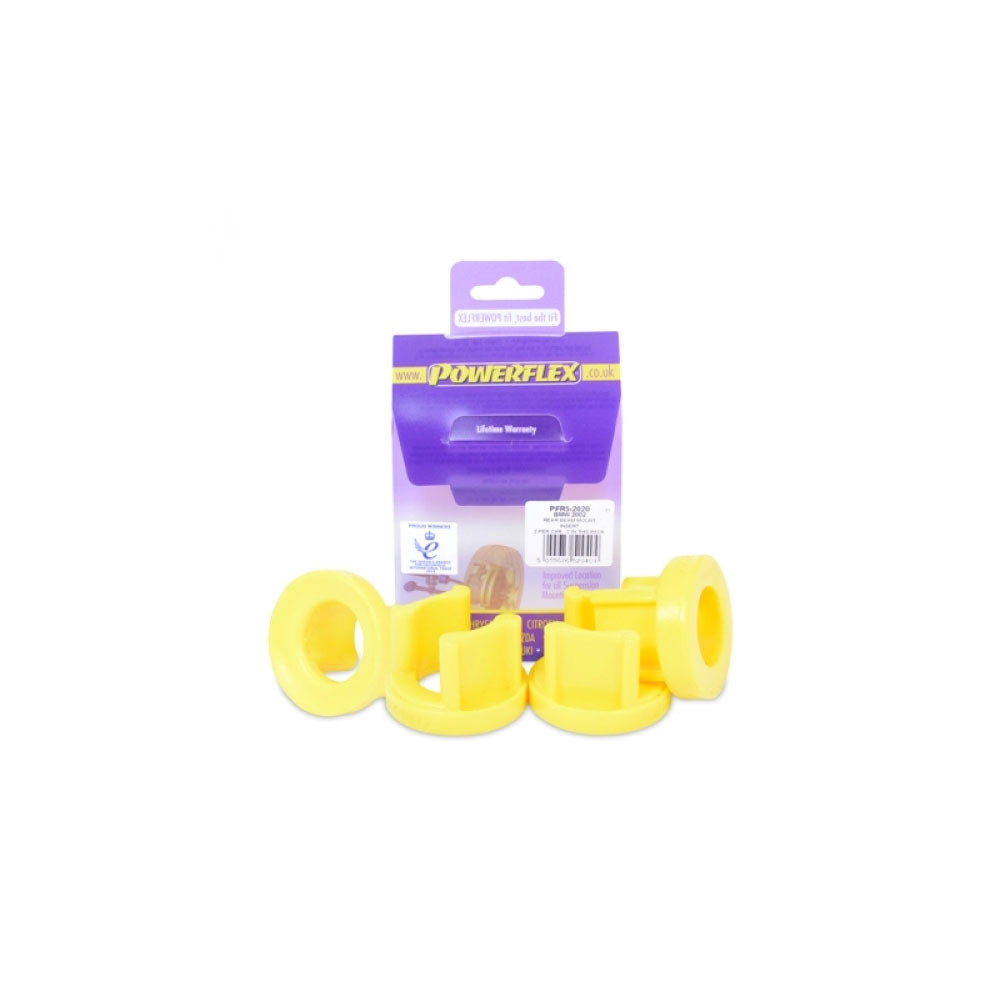 Silentblocuri Powerflex pentru trenul de rulare spate cu inserții BMW 1502-2002 (2 bucăți) - PF-R52020-2 - PFR5-2020 - 5055676529404