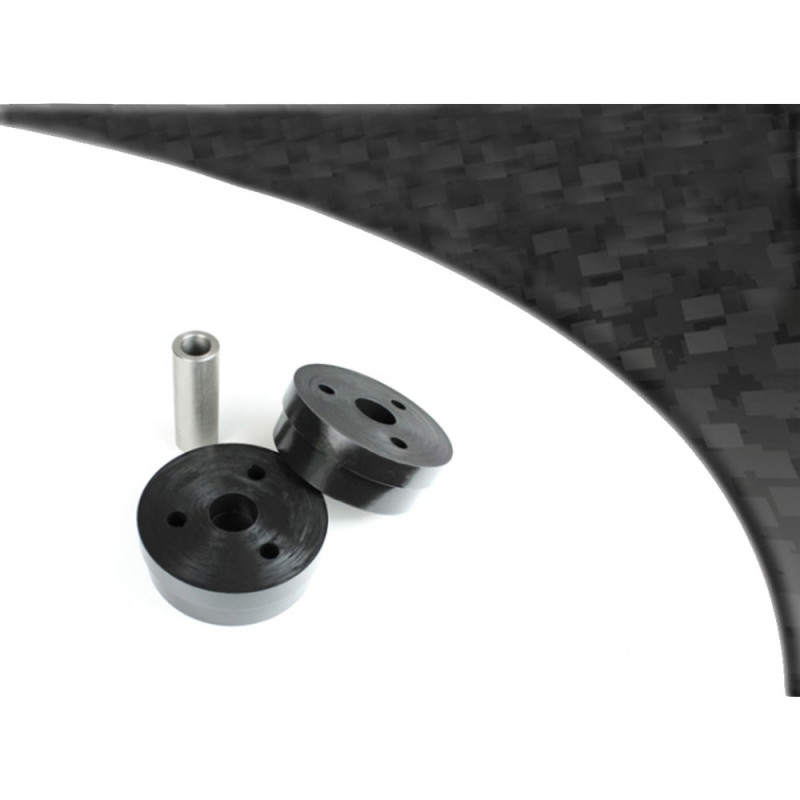Silent block voor onderste achter motorsteun 79mm Toyota MR2 SW20 REV 1 (1989-1991) Zwarte serie - PF-R76308N - PFR76-308BLK - 5055676550460