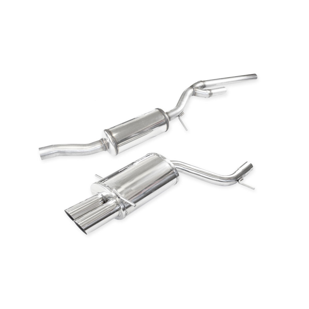 Terminal Echappement Inox Inoxcar Audi S4 2.7 BiTurbo 2x80mm Racing - IC-OVA402RA - OVA4.02.RA - 3661768275924