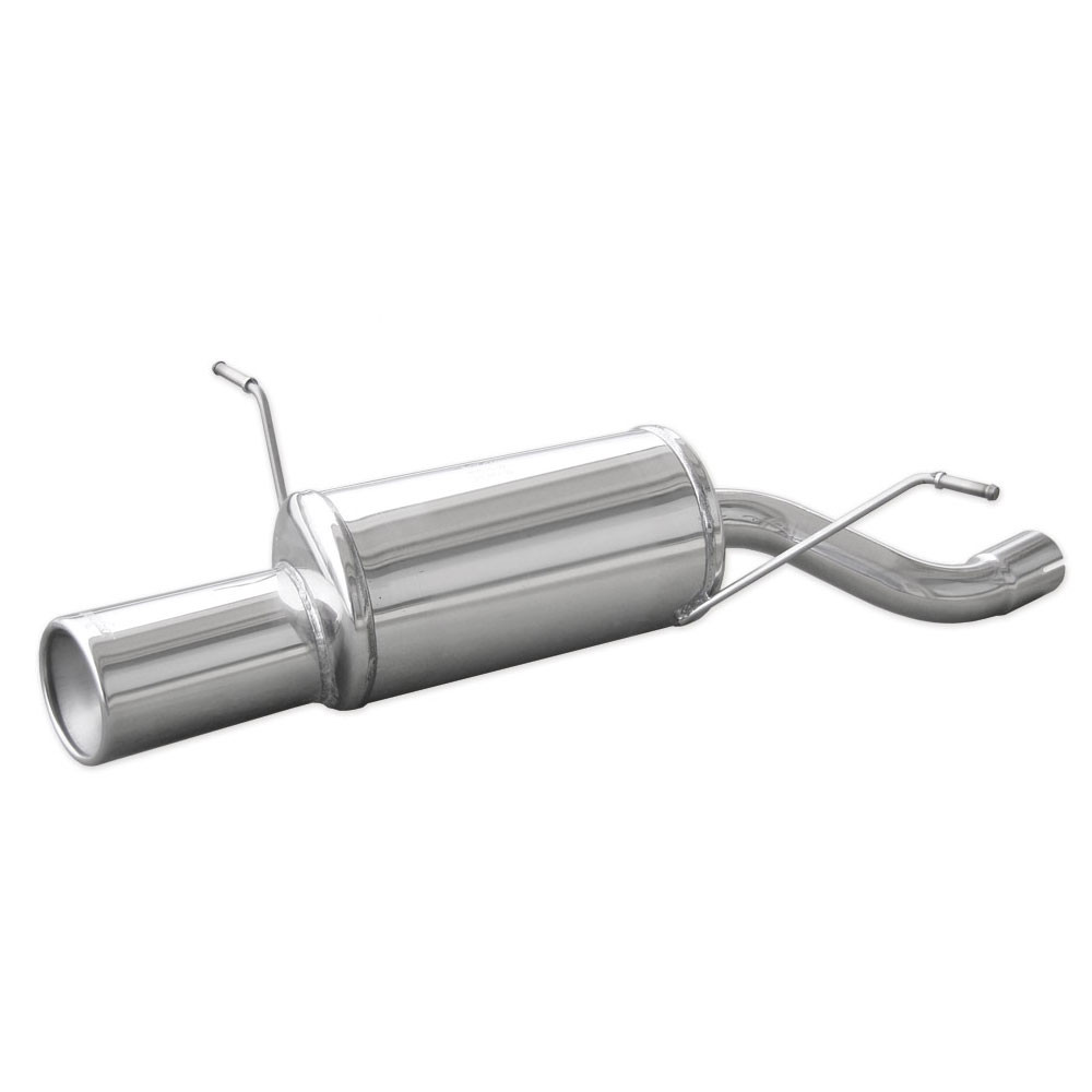 Inoxcar Stainless Rear Exhaust BMW 318Ti E46 Compact 1x102mm - IC-BME4603102 - BME46.03.102 - 3661768276334