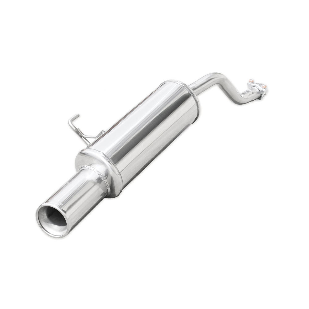 Terminal Echappement Inox Inoxcar Renault Clio 2 1.4 16v Après 1999 1x102mm - IC-RECL07102 - RECL.07.102 - 3661768276594