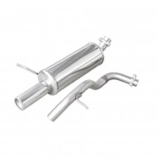 Terminal Echappement Inox Inoxcar Volkswagen Golf 4 1.6 16v 1997-2003 1x80mm
