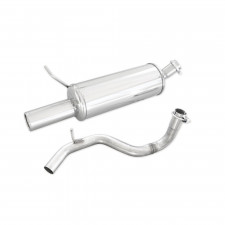 Terminal Echappement Inox Inoxcar Audi A3 1.9 TDi 130 Après 2003 80mm