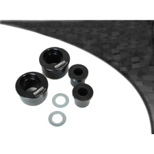 Silent bloc Powerflex Black achterdriehoek voor BMW E30 M3 aluminium carrosserie excentrisch vlak - PF-F55303-2N - PFF5-5303BLK - 5055676554079