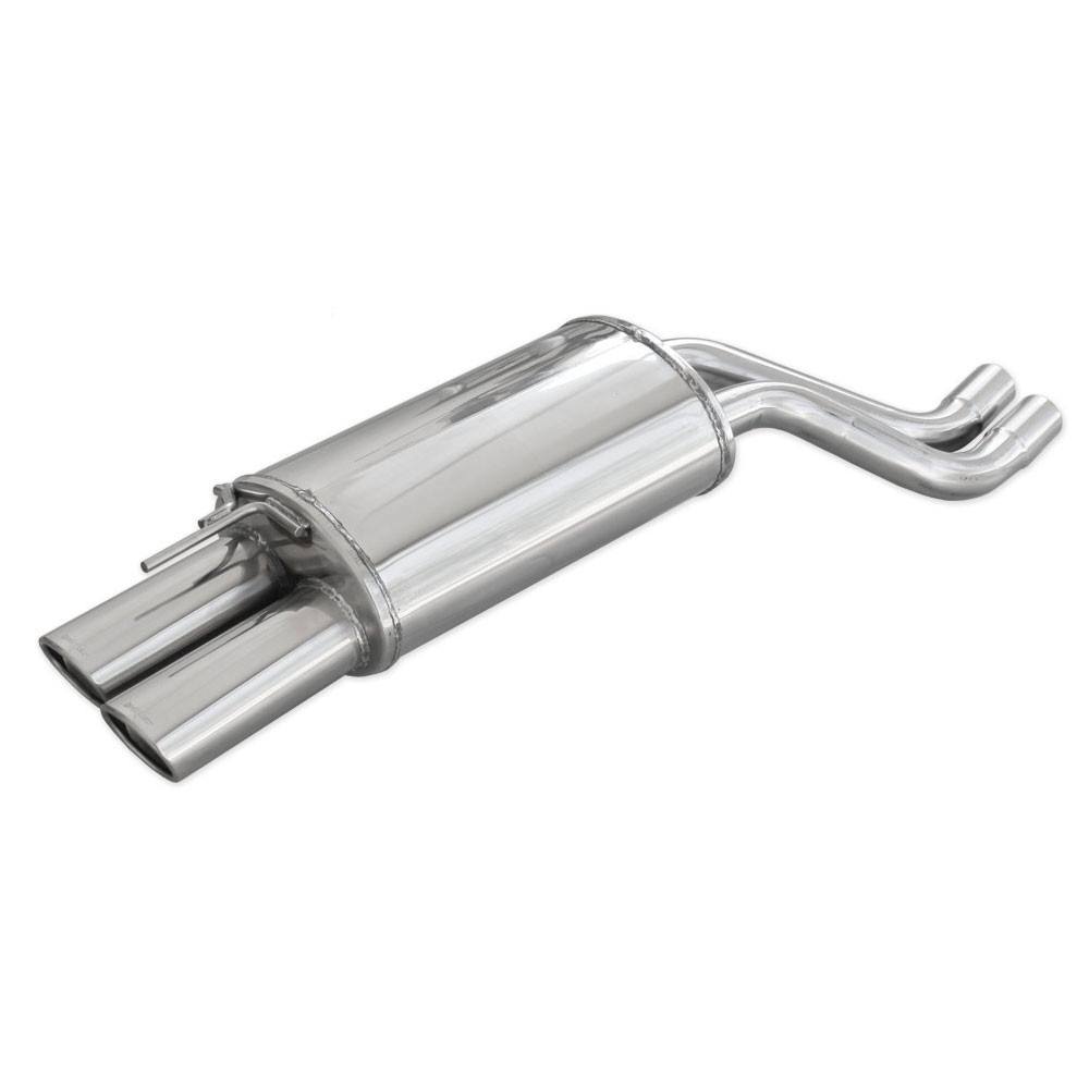 Terminale Scarico Inox Inoxcar BMW E46 330d Dopo 2000 2x90x70mm - IC-OVBM1190 - OVBM.11.90 - 3661768281307