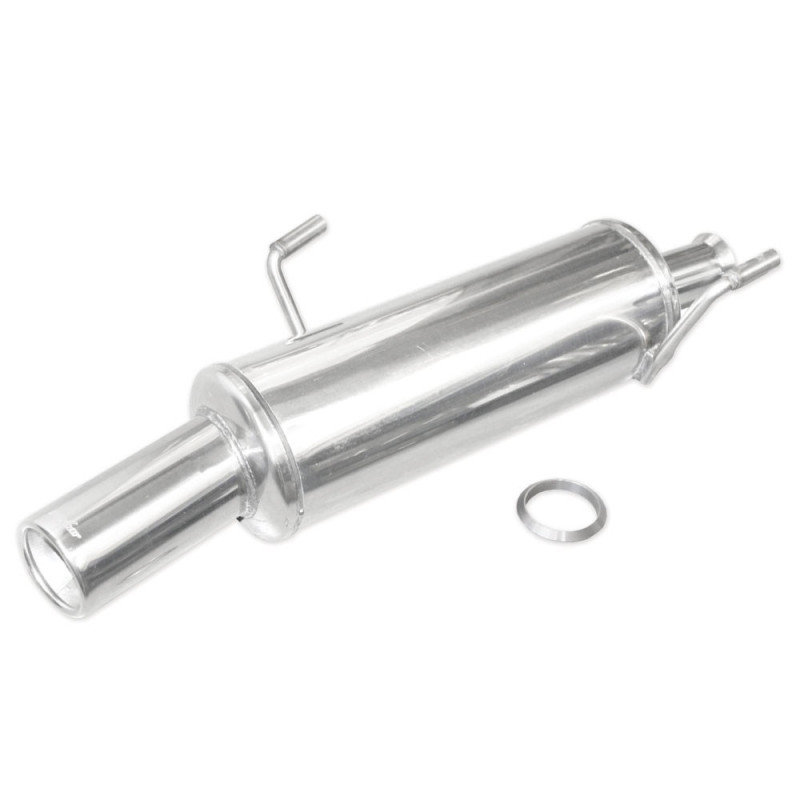 Aansluiting Inox Inoxcar Peugeot 206 1.4 HDi 1x80mm - IC-PE2061280 - PE206.12.80 - 3661768282670