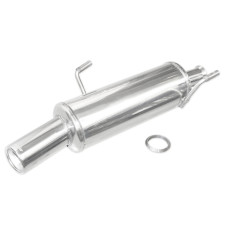 Aansluiting Inox Inoxcar Peugeot 206 1.4 HDi 1x80mm - IC-PE2061280 - PE206.12.80 - 3661768282670