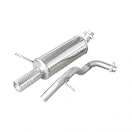 Terminal Echappement Inox Inoxcar Volkswagen Golf 4 1.6 8v Après 1997 1x80mm