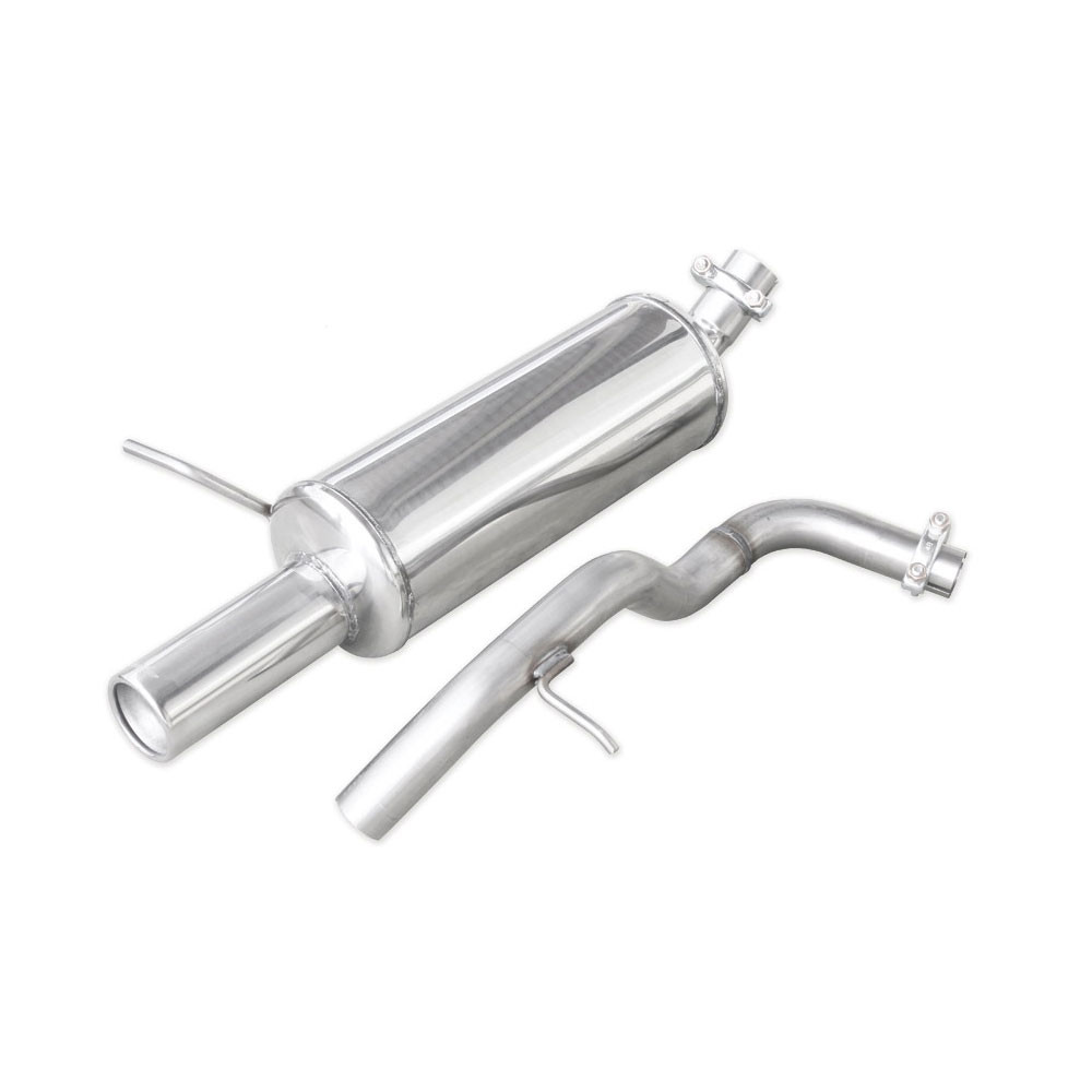 Terminal Echappement Inox Inoxcar Volkswagen Golf 4 1.6 8v Après 1997 1x80mm - IC-WGO2080 - WGO.20.80 - 3661768288252