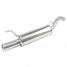 Terminal Echappement Inox Inoxcar Fiat Stilo 2.4 20v Abarth 1x80mm