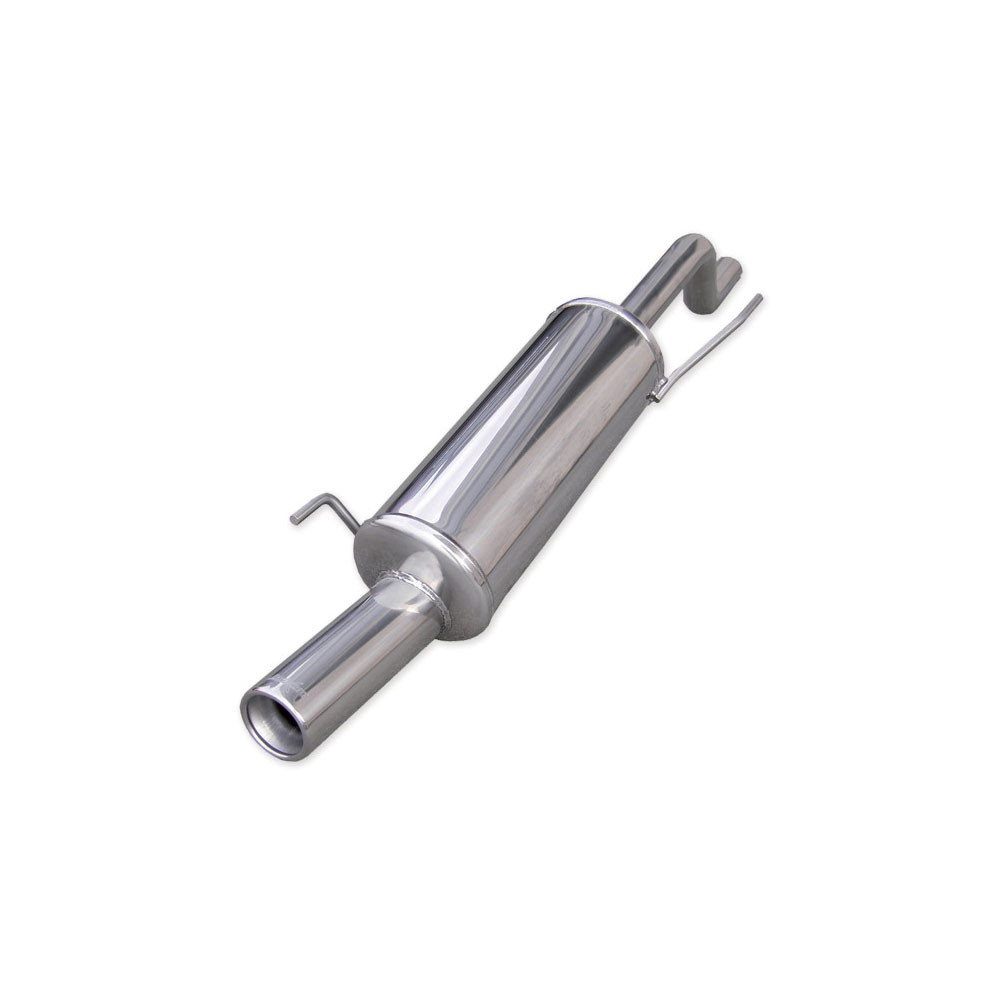 Inoxcar Stainless Rear Exhaust Fiat Grande Punto 1.4 After 2005 1x80mm - IC-FIPN2480 - FIPN.24.80 - 3661768288818