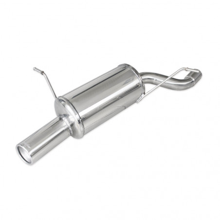Inoxcar Stainless Rear Exhaust BMW 316Ti E46 Compact 1x80mm