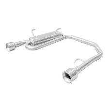 Duplex INOXCAR PEUGEOT 206 1,6 HDI 04-06 ronde uitlaatpijpen 102mm - IC-TWPE12102 - TWPE.12.102 - 3661768292624