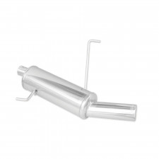 Terminale Scarico Inox Inoxcar Peugeot 206 SW 2.0 16V 80mm