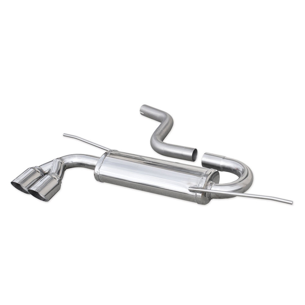 Terminale Scarico Inox Inoxcar Audi A3 2.0 TDi Dopo 2003 2x80mm Racing - IC-OVAU09RA - OVAU.09.RA - 3661768296394