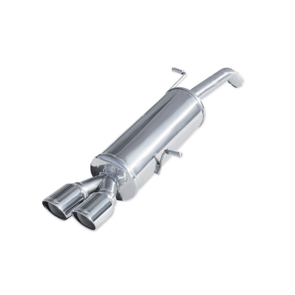 Eindschakelaar Inox Inoxcar Citroën DS3 1.6 16 Turbo 2x80mm X-Race - IC-CIDS01XR80 - CIDS.01.XR80 - 3661768297728