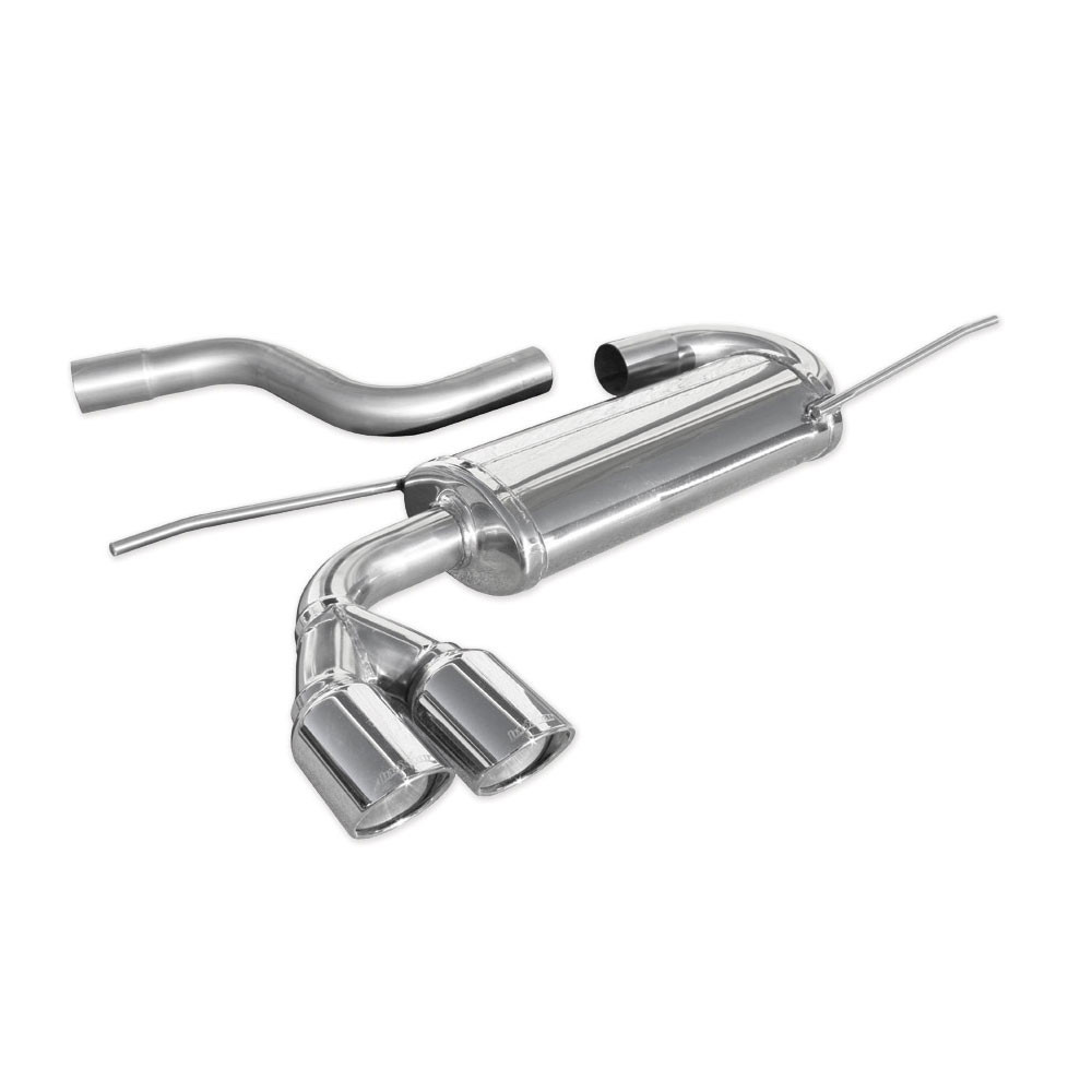Inoxcar Stainless Rear Exhaust Audi A3 8P 2.0 TDI 2X80 race - IC-OVAU09XR80 - OVAU.09.XR80 - 3661768308257