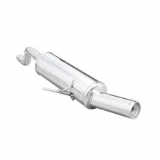 Terminal Echappement Inox Inoxcar Renault Clio 2 1.4 16v Après 1999 1x80mm