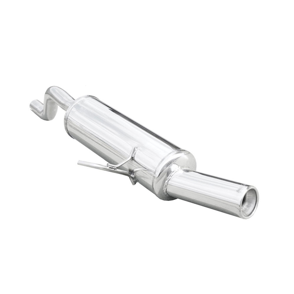 Inoxcar Stainless Rear Exhaust Renault Clio 2 1.4 16v After 1999 1x80mm - IC-RECL0780 - RECL.07.80 - 3661768309292
