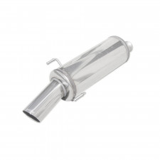 Terminal Echappement Inox Inoxcar Peugeot 306 1.8 XS 1997-1999  90mm Rally
